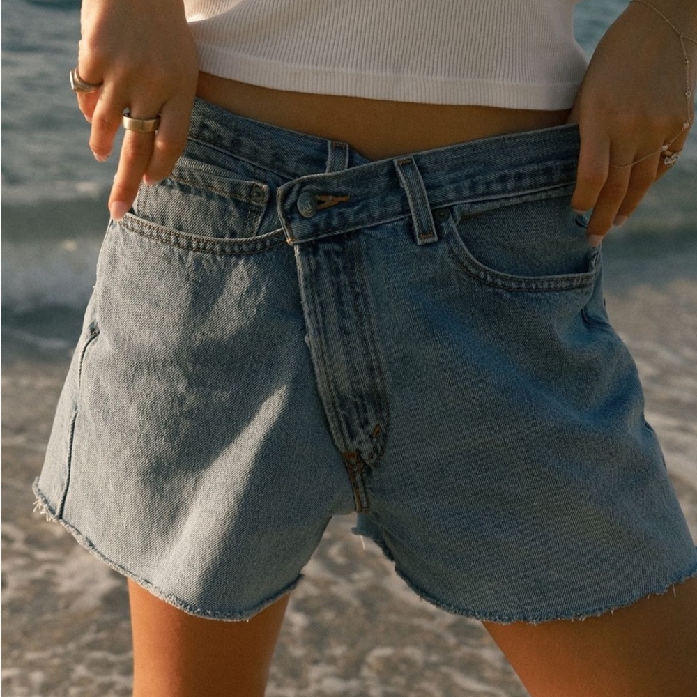 PARKE Crossover Long Shorts - DARK BLUE